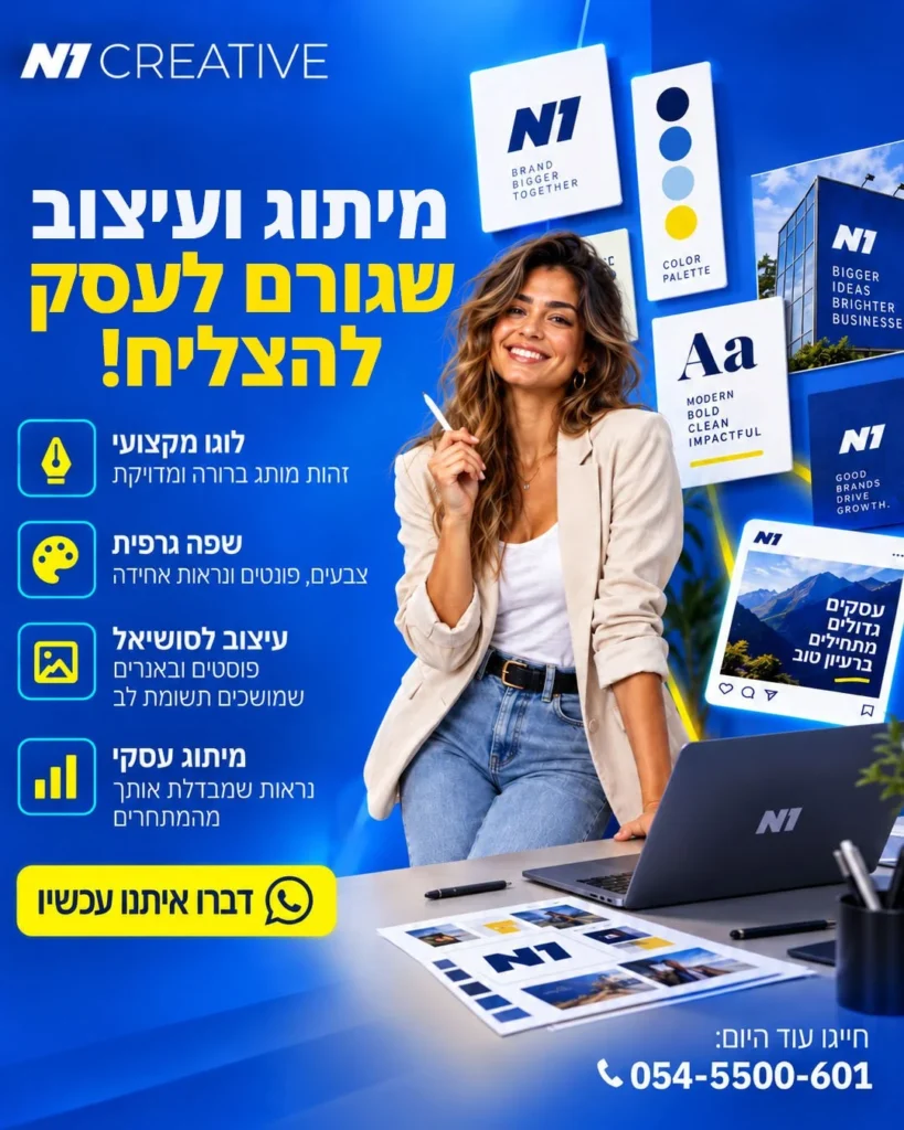 קריאייטיב לרשתות — עיצוב פוסט לרשתות