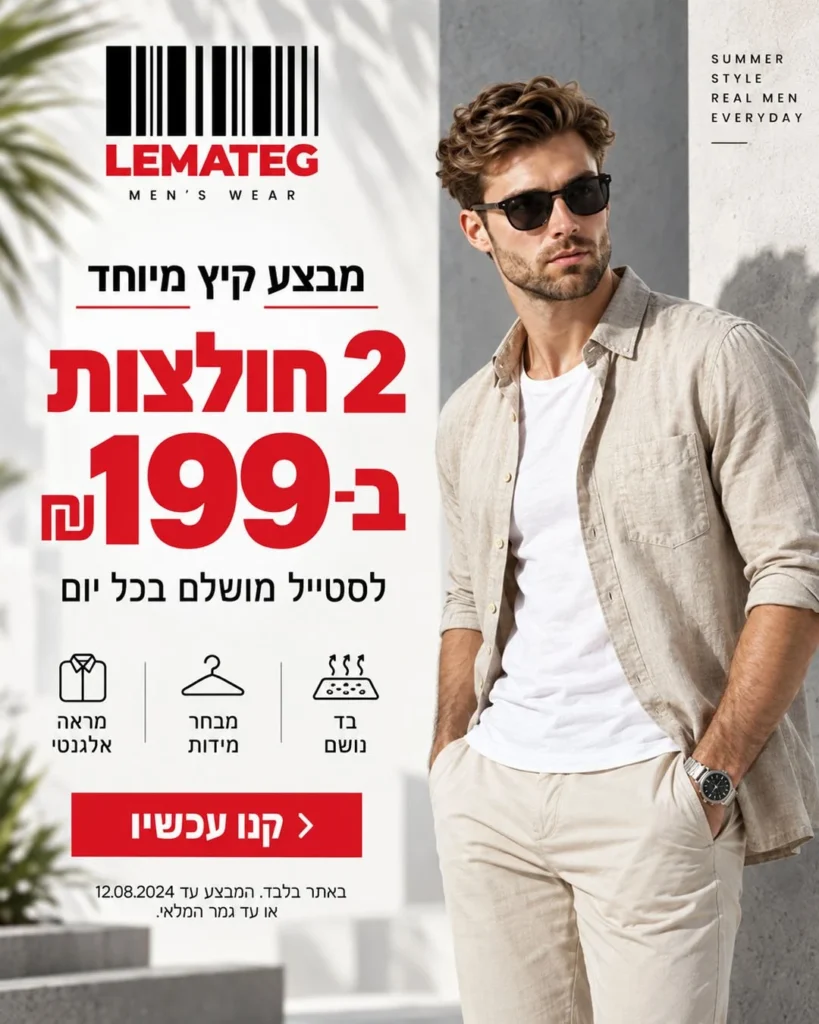 קריאייטיב לרשתות — עיצוב פוסט לרשתות